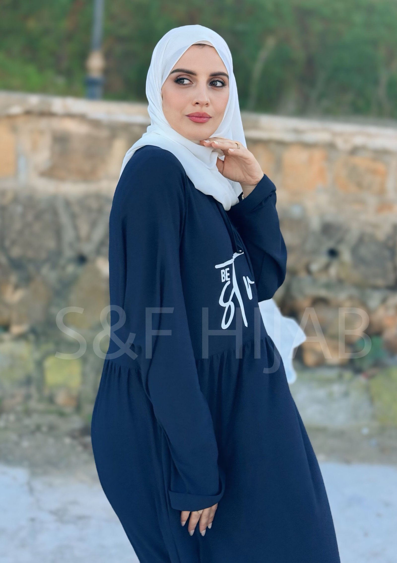 Robe de sport bleue – Image 8