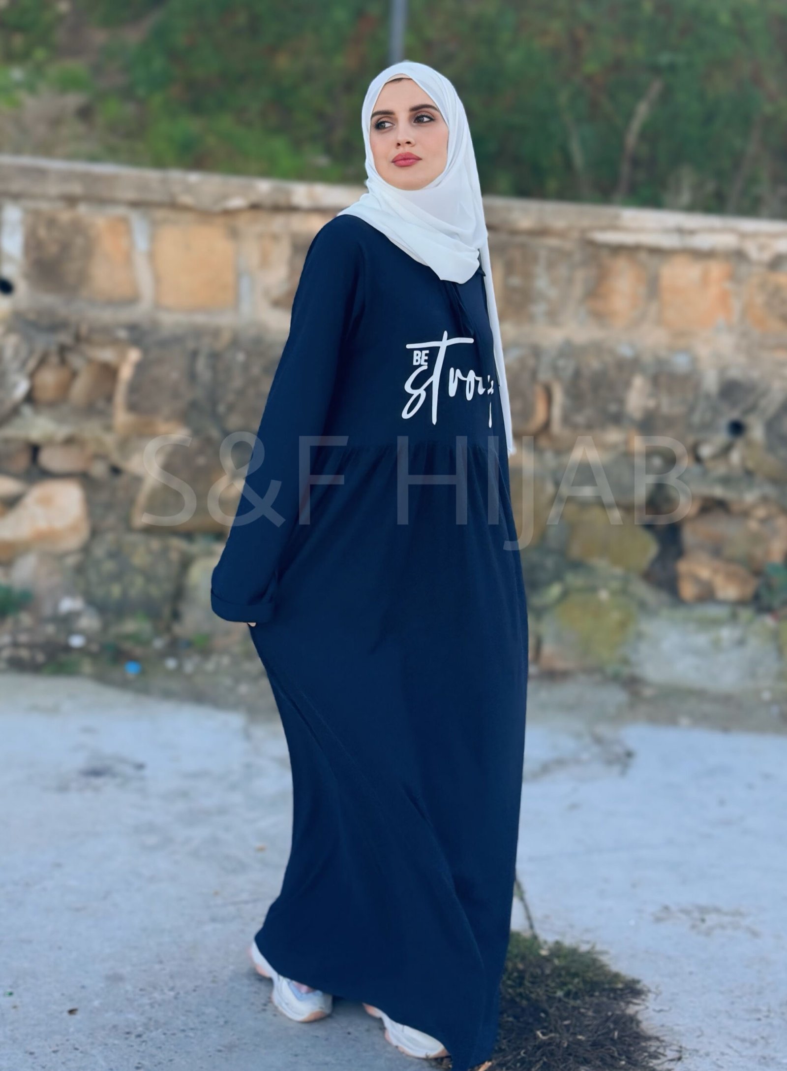 Robe de sport bleue – Image 6
