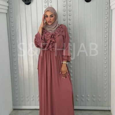 Robe longue mortadelle