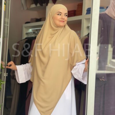Khimar XL beige