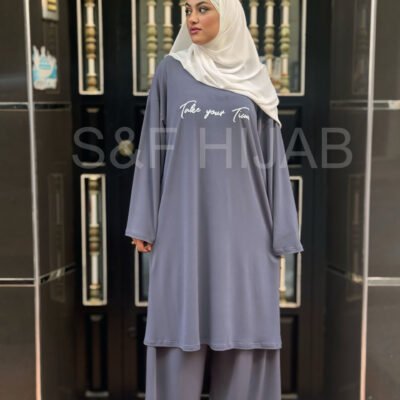 Ensemble de sport gris