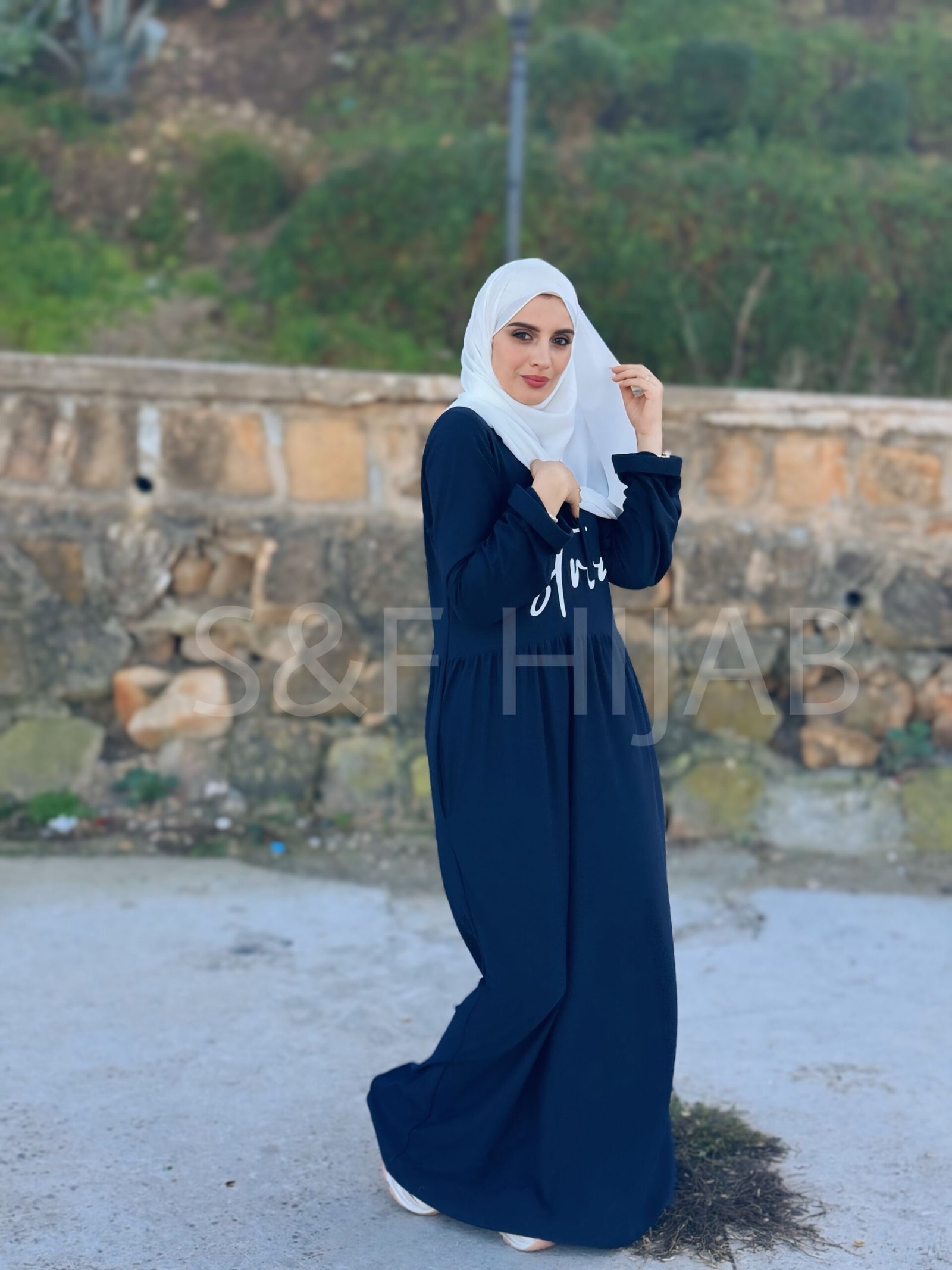 Robe de sport bleue – Image 3