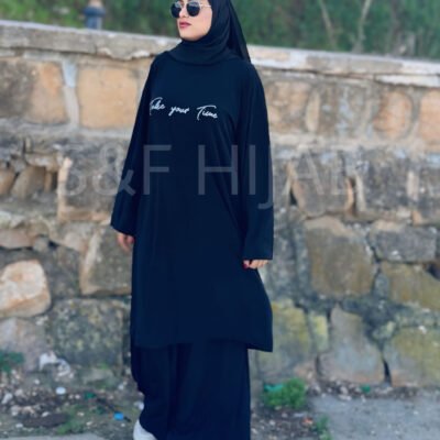 Ensemble de sport noir